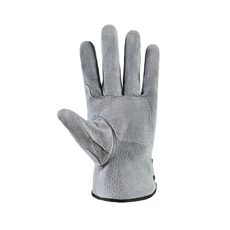 Leather Work Gloves – Durable Protection for Welding, Maintenance & Gardening