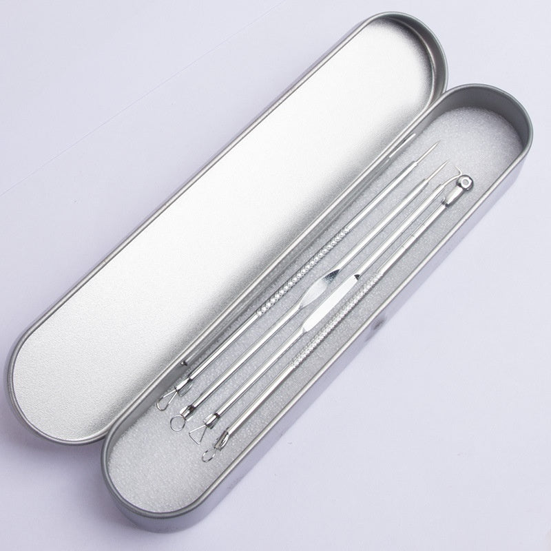 Stainless Steel Acne Needle Kit – Blackhead & Pimple Extractor Beauty Tools