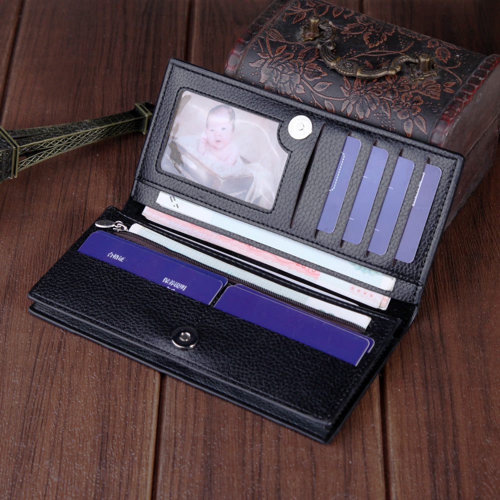 Long Zipper Bag Wallet Clutch Fashion