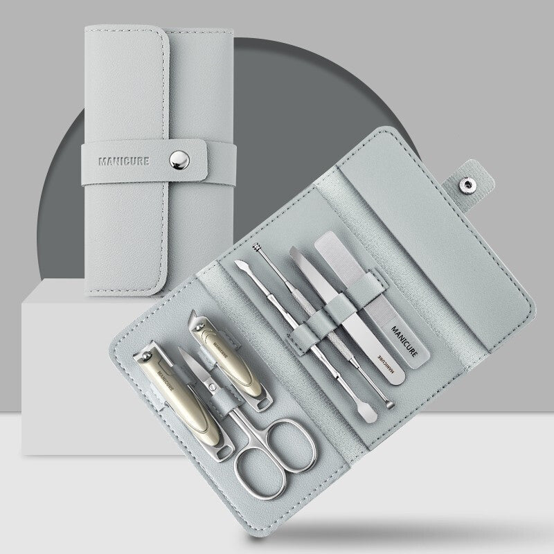Stainless Steel Nail Clippers – Anti-Splash Household Care Tool Set