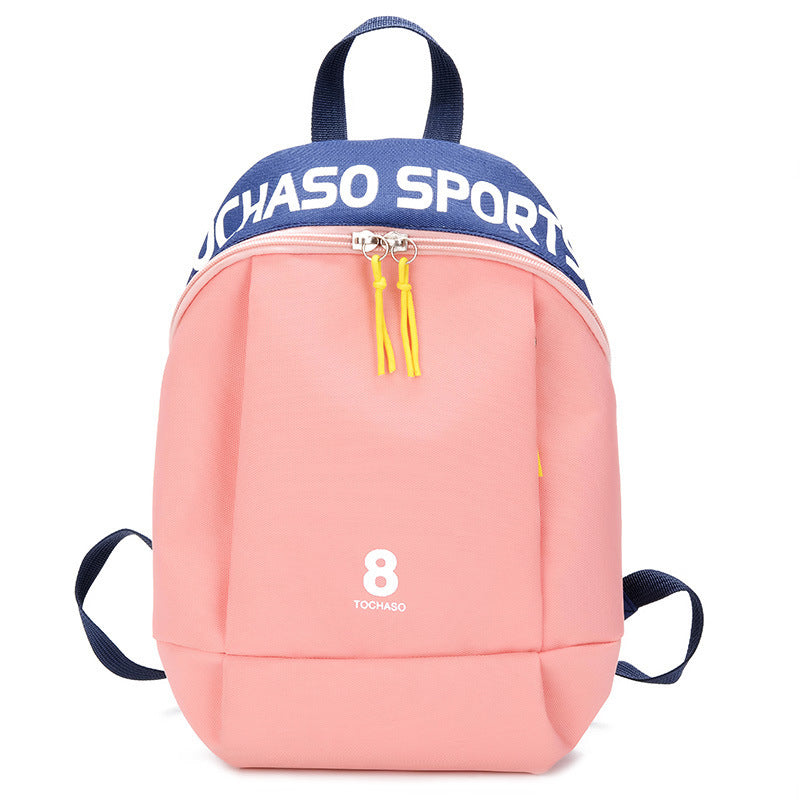 Kids Oxford Cloth Backpack Alphabet Print School Bag
