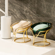 Double Plastic Soap Box with Drain – Bathroom Soap Holder