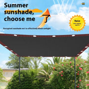 Agricultural Greenhouse Courtyard Sunshade Vegetable Insulation Black Sunshade Net