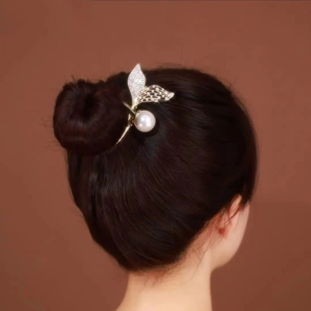 Women's Temperament Fashion Copper Alloy Pearl Hair Accessories