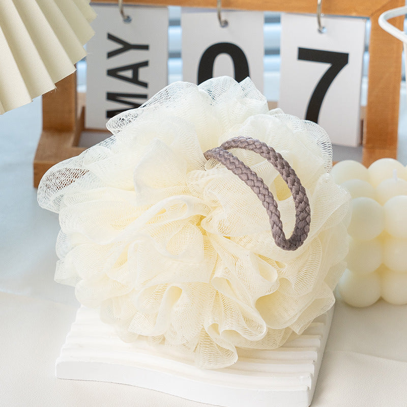 Minimalist Bathing Tool with Ultra-Soft Shower Ball