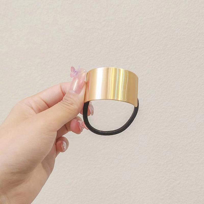 F130 Metal Hair Band Hair Band Korean Semicircle Simple Internet Celebrity