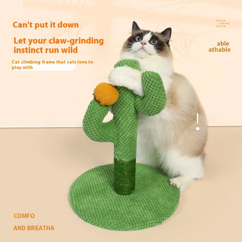 Masson Cactus Sisal Cat Scratch Board and Climbing Pole