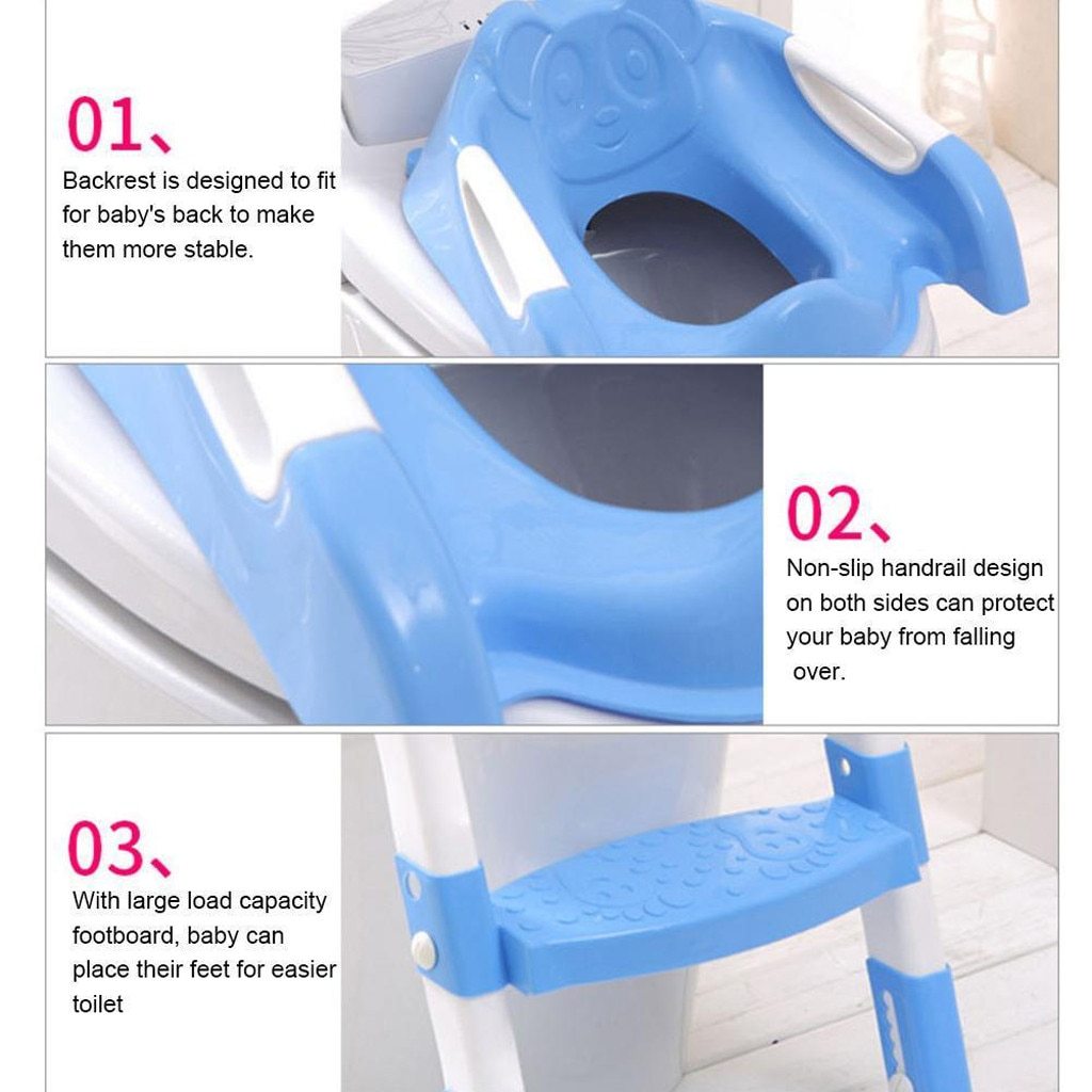 Toddler Potty Training Seat – Non-Slip Baby Toilet Trainer