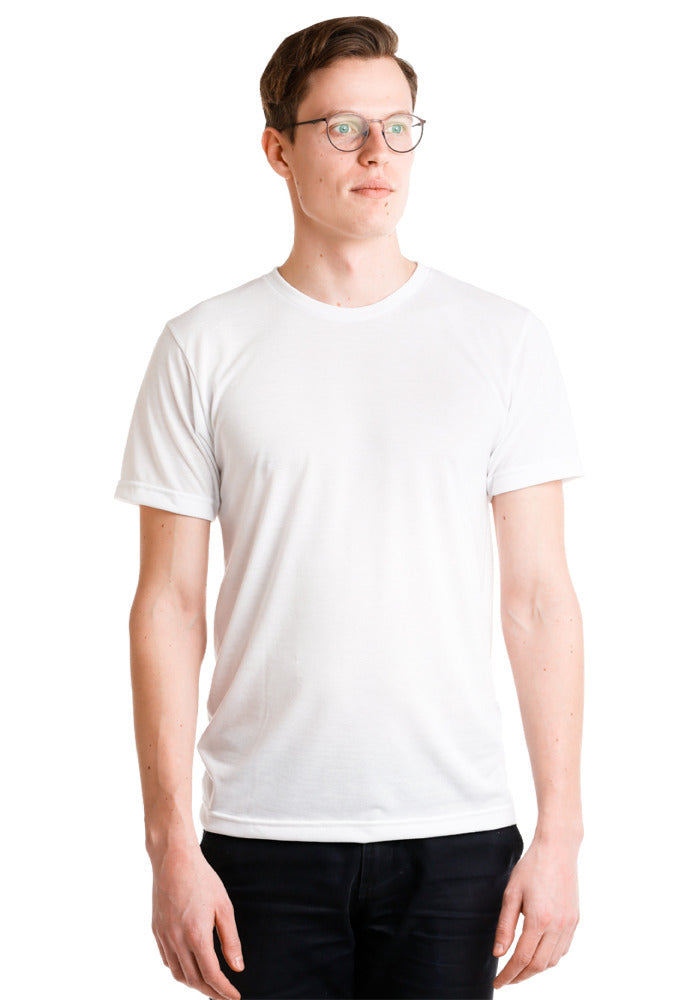 Unisex Custom T Shirt Polyester Lightweight Sublimation