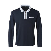 Navy Blue With White
