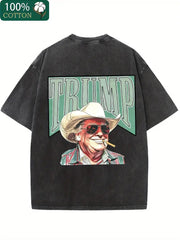 Men's Printed Short Sleeved Shirt
