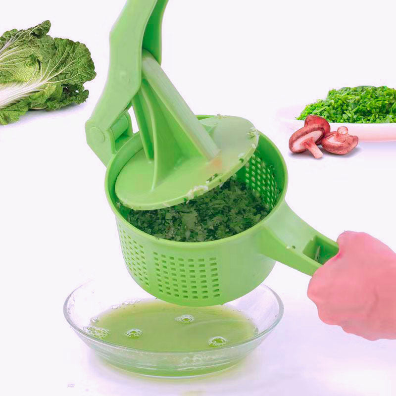 Handheld Vegetable Press Crusher – Squeeze Tool for Dumpling & Pie Fillings