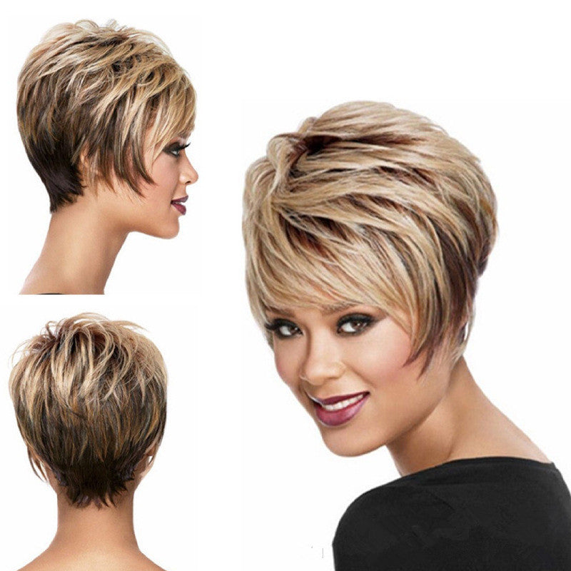 Silk Micro Curly Wig With High Temperature Wire Daily Wear