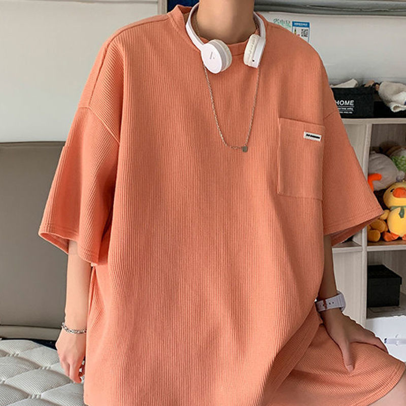 Summer Casual Sports Short-sleeved Shorts Two-piece Set