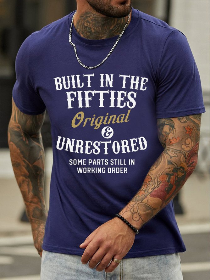 New Print T-Shirt Men's