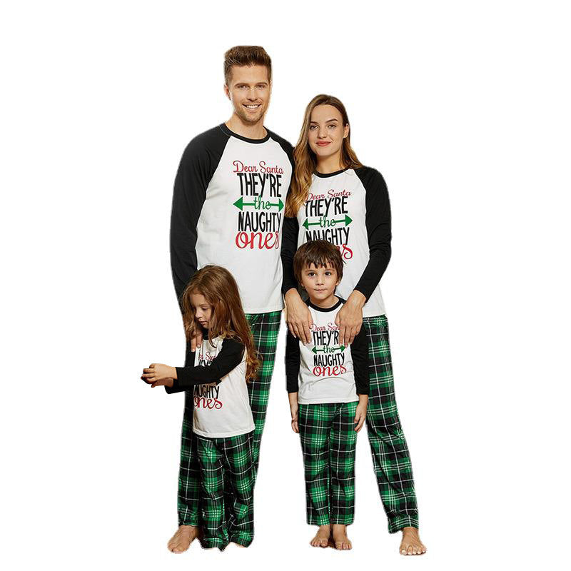 Long Sleeve Fashion Casual Christmas Printed Homewear