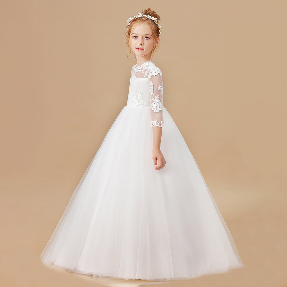 Flower Girl Wedding Dress Princess Skirt