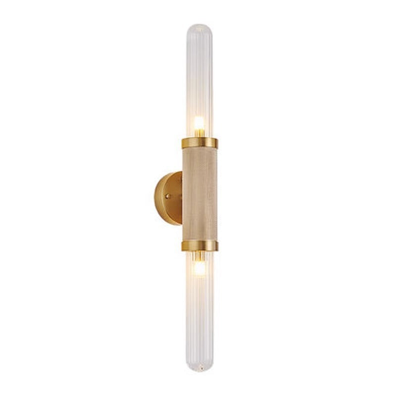 Retro Simple Bedroom Aisle Hallway Stair Glass Strip Wall Lamp