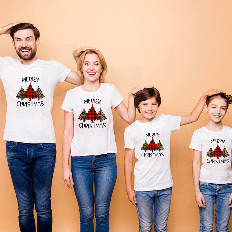 Christmas T-shirt Parent-child Outfit