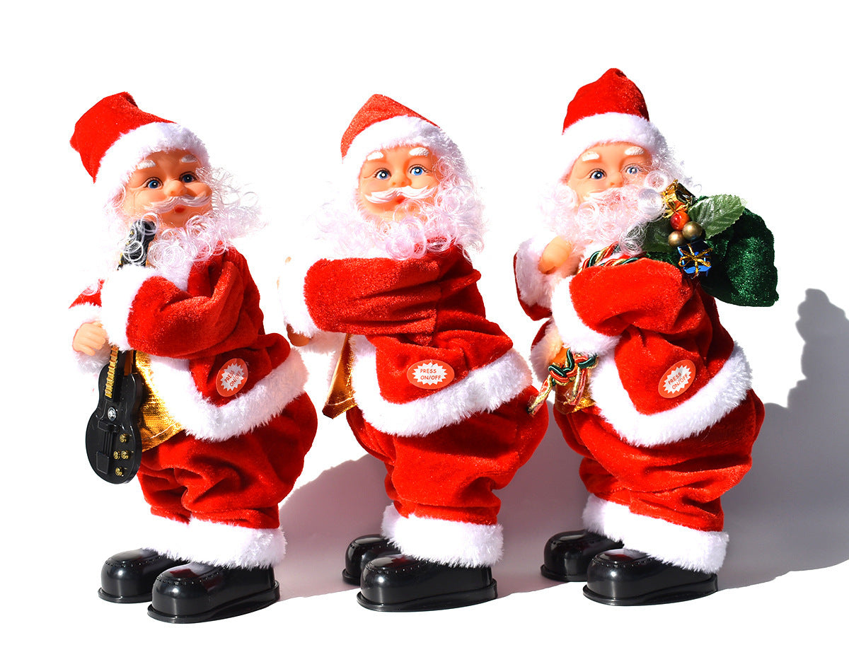 Electric Dancing Santa Claus Music Christmas Ornament