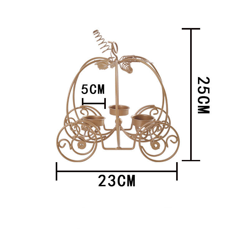 Iron Frame Ornament Study Living Room Window Decoration