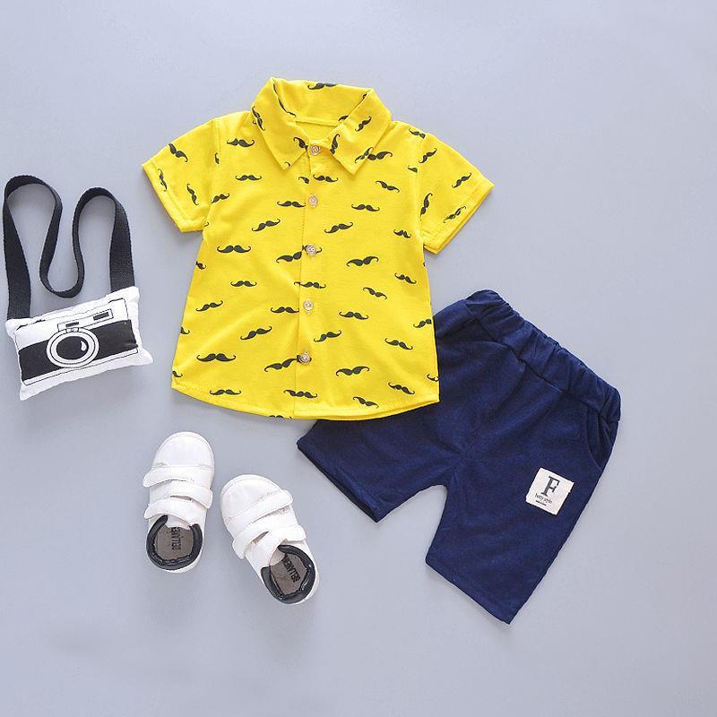 Kids Regenerated Cellulose Fiber Relaxed Fit Top Bottom Set