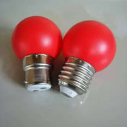 LED God Of Wealth Lamp Large E Round Bubble Red Lucky Light Festive