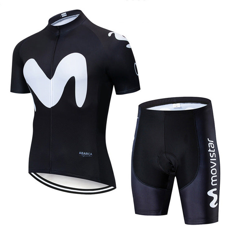 Men's Short Sleeve Outdoor Mountain Biking Suit