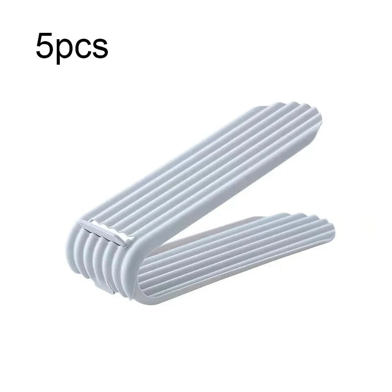 Storage Double Layer Shoe Support Adjustable Home Dormitory Storage