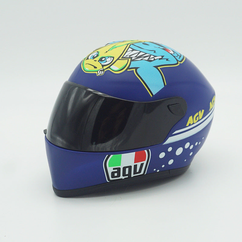 Motorcycle Bear Helmet Doll Cat Motorcycle Helmet Model