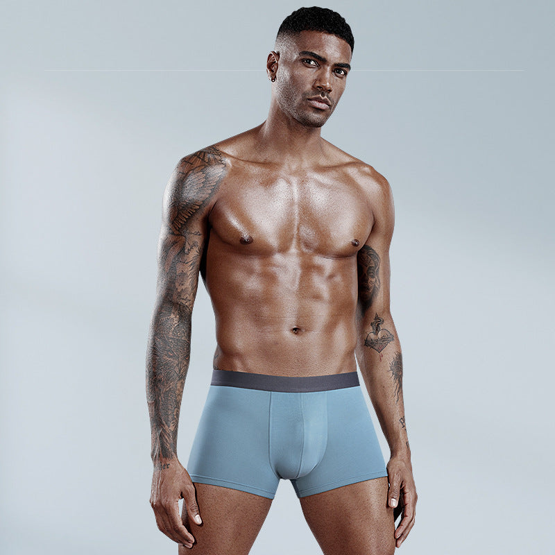 Modal Men's Underwear Mid-waist Breathable