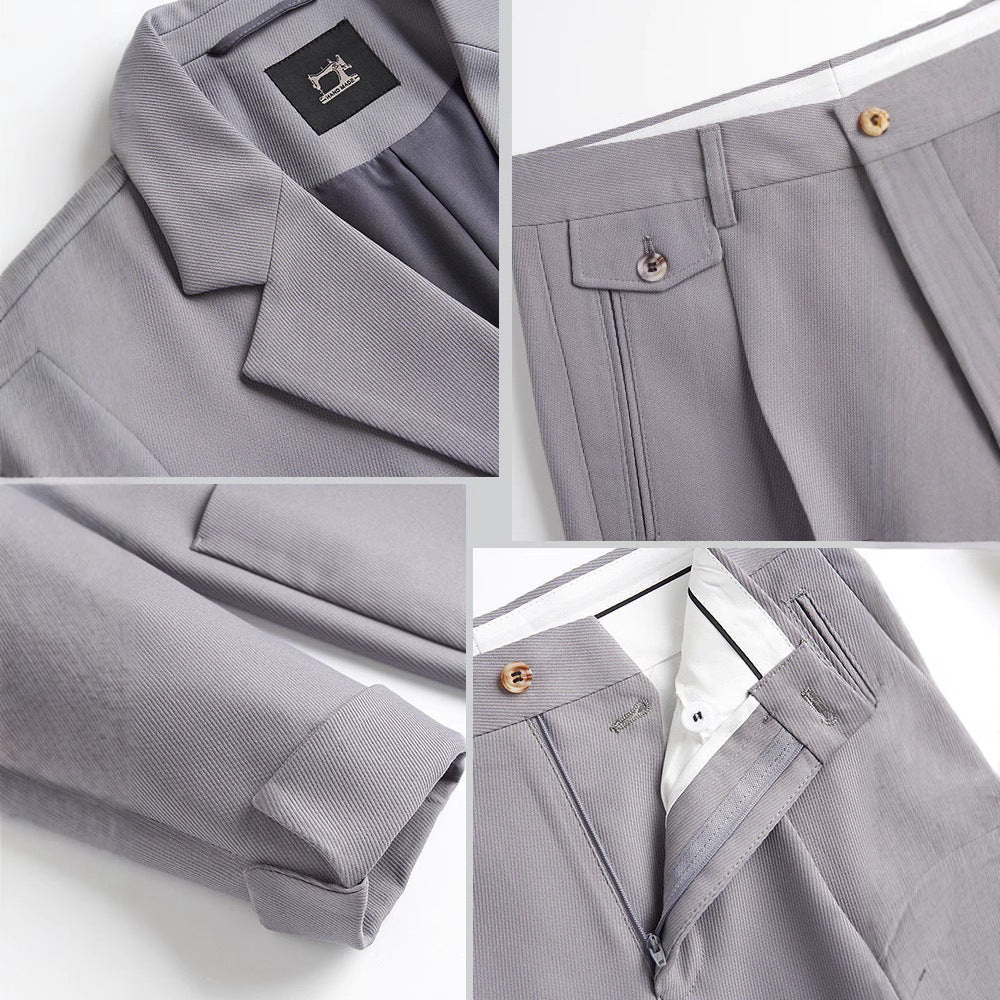 Japanese Style Draping Casual Suit Men's Loose