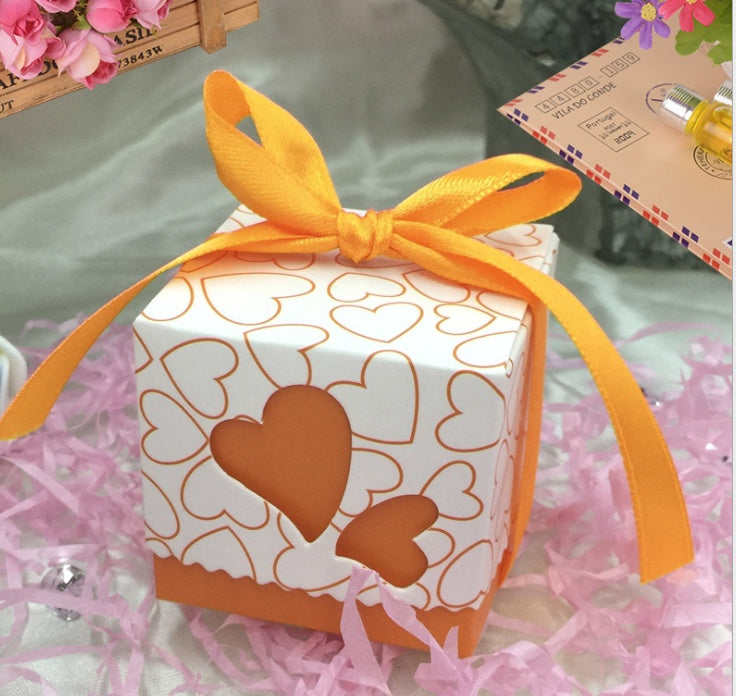 European Style High-End Hollow Wedding Candy Box