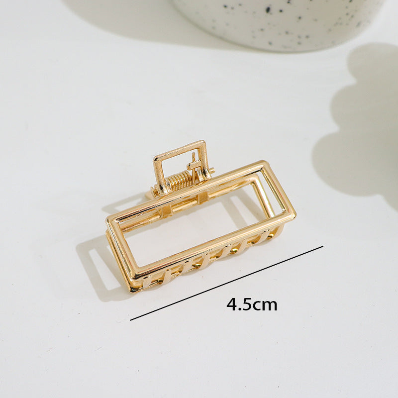 Shark Clip Small Size Back Head Metal Barrettes