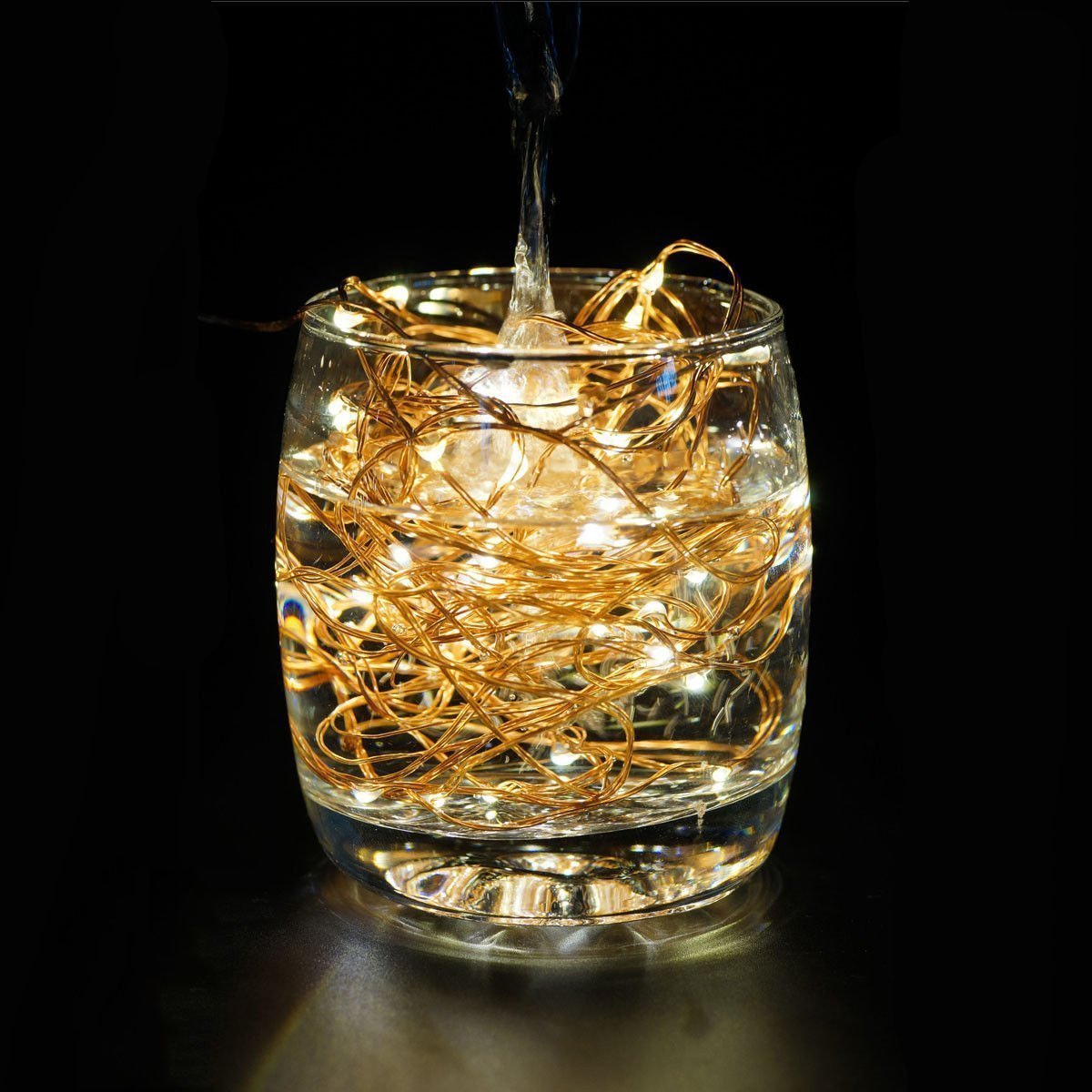 USB Powered Copper Wire LED String Lights 10M 100 Lights