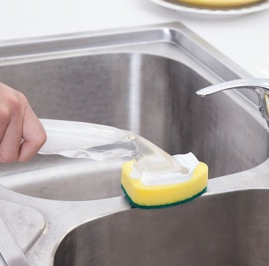 Injection Water Brush – Non-stick Oil Cleaning Kitchen Sponge Brush