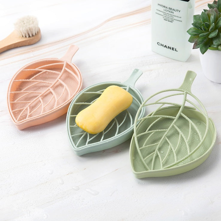 Double Plastic Soap Box with Drain – Bathroom Soap Holder