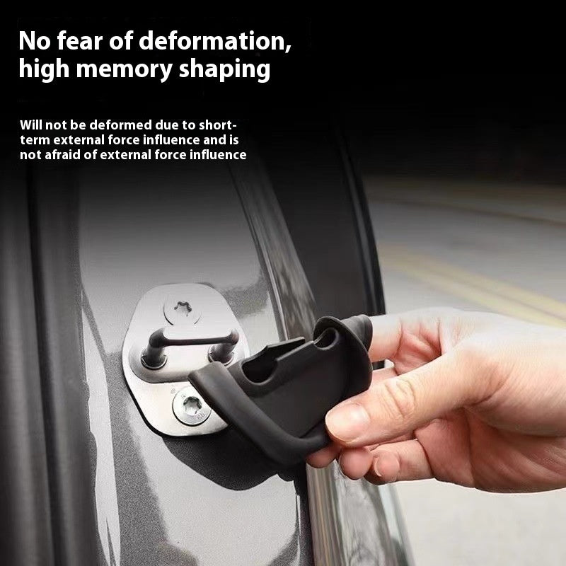 Car Damping PVC Door Lock Crash Pad