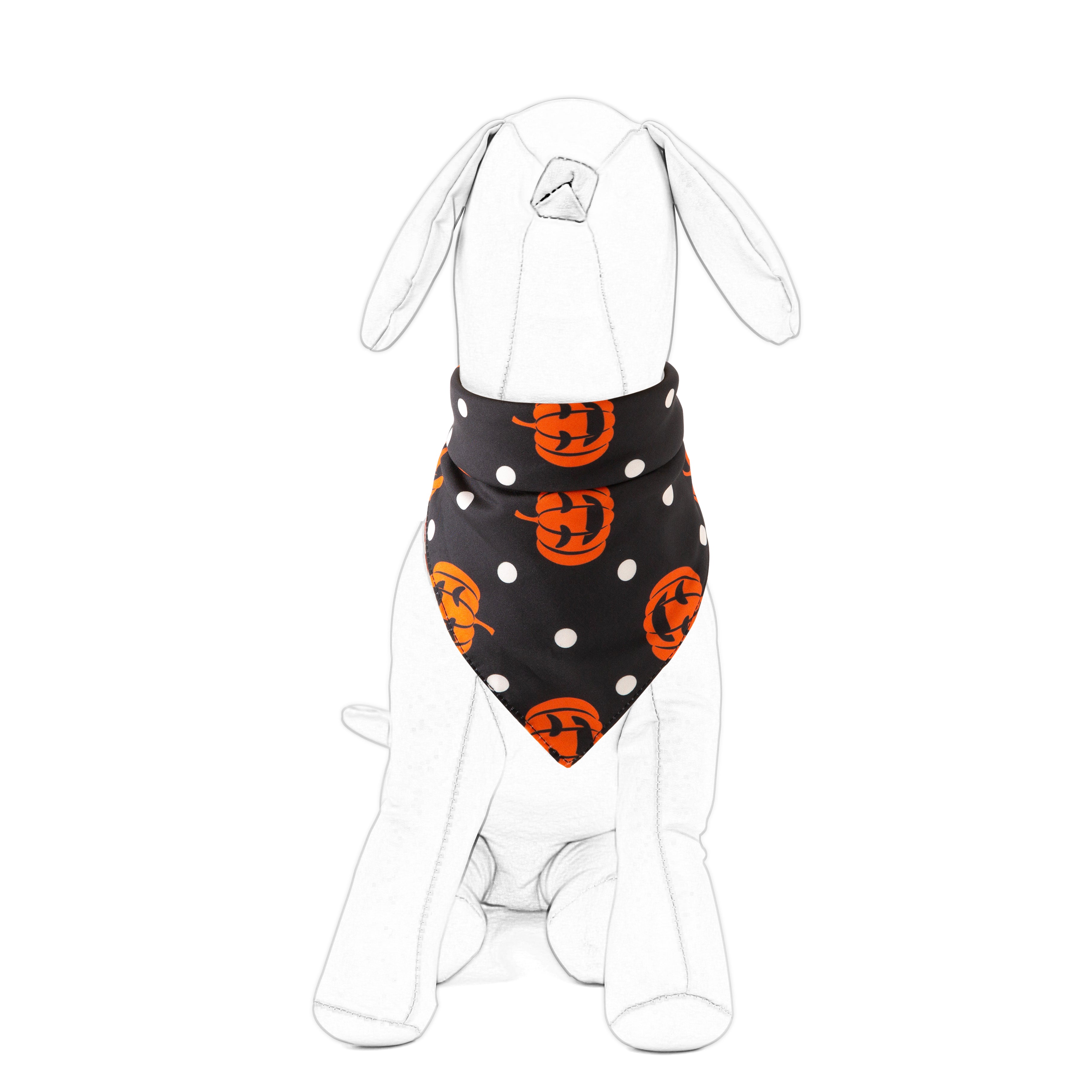Halloween Pet Bandana – Festive Saliva Towel for Dogs and Cats