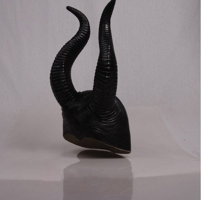 Halloween Horror Maleficent Latex Headgear