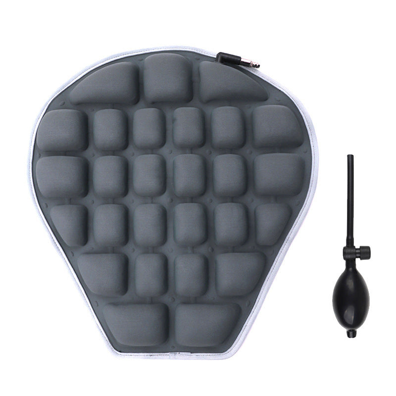 Three-Dimensional Motorcycle Seat Cushion Airbag