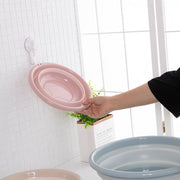 Portable Folding Water Basin – Outdoor Travel Collapsible Wash Tub