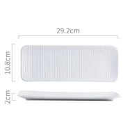 Striped white