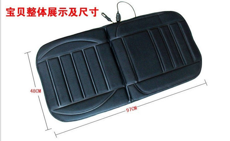 Heated Car Seat Cushion – 12V Fast Heat, 3-Temp Settings