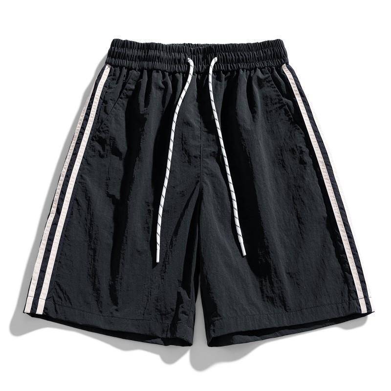 American Vintage Stripe Sports Shorts Men