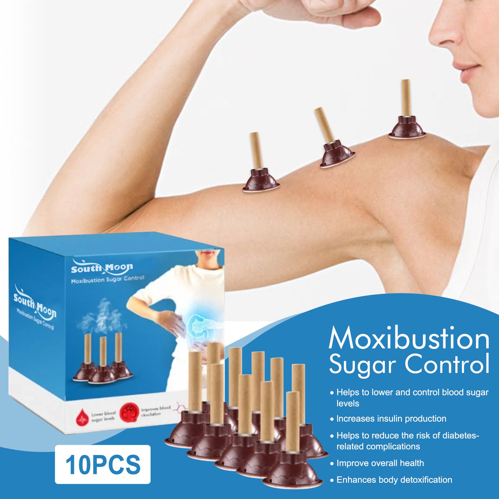 Middle-aged And Elderly Health Care Moxa-moxibustion Stick Relieve Physical Discomfort