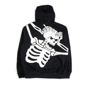 Unisex Skull Pattern Cardigan Jacket Polyester Loose Fit