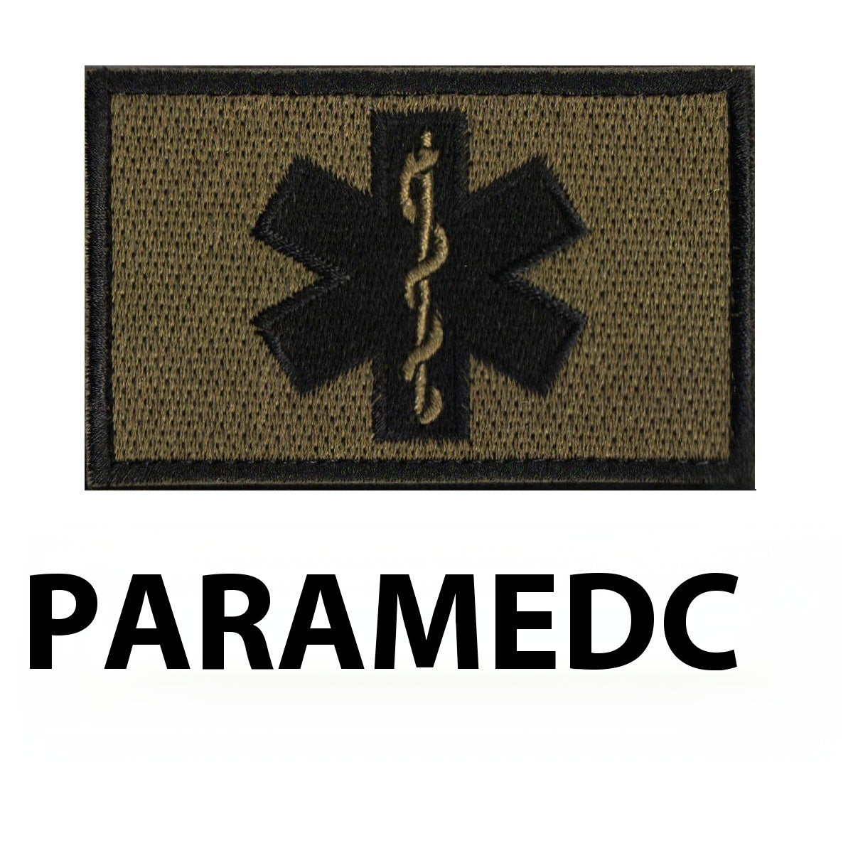 American Star of Life Embroidered Velcro Armband – Emergency Medical Patch