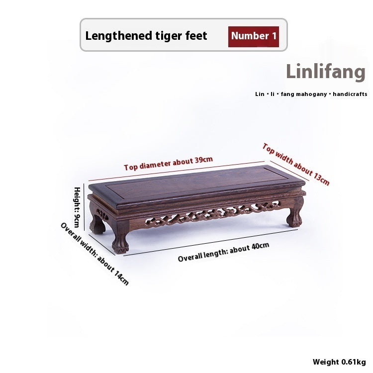 Door Frame Decoration Base Home Carving Solid Wood Crafts Bracket
