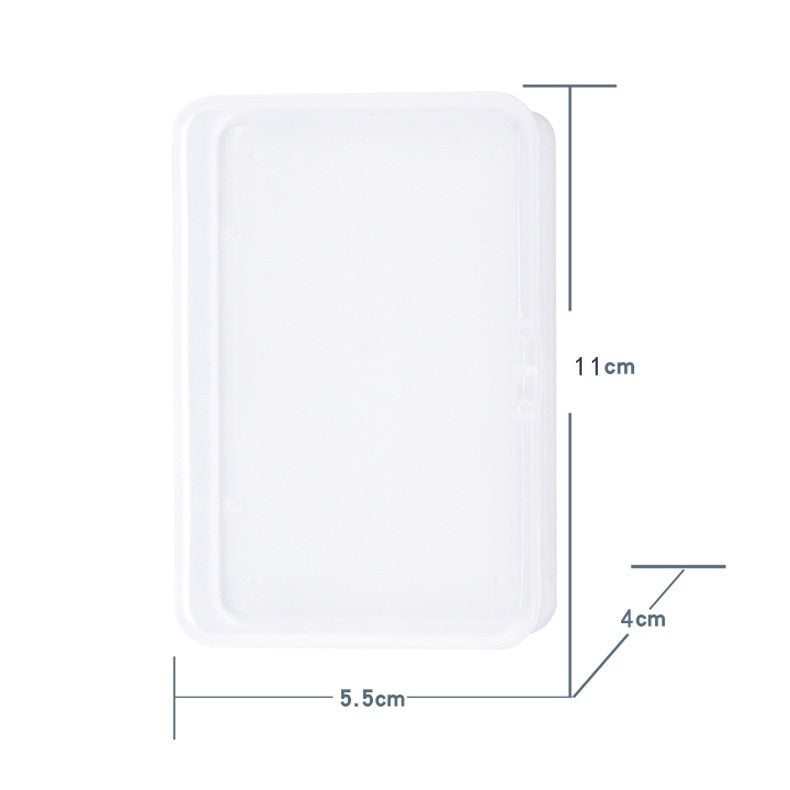 Plastic Teether Box Toothbrush Spoon Storage Box